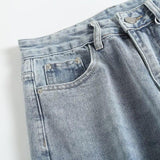 Women Jeans Make Old Ripped Loose