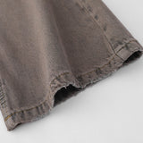 Men Jeans Ripped Distressed Loose