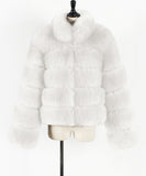 Women Fur Jacket Casual Fashion Plush Coat
