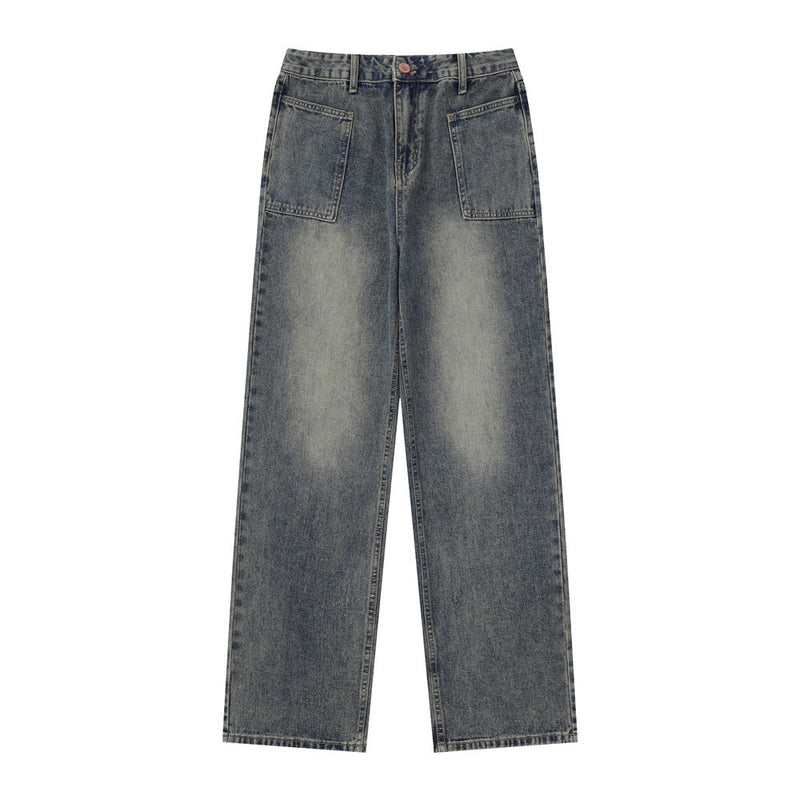 Men Jeans Retro Easy Matching Leisure