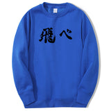 Harajuku Haikyuu Anime Hoodie For Men Women Fly High Graphic