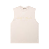 Fog Essentials tank summer FOG letter crew neck vest