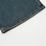 Men Jeans Stitching Hip Hop Distressed Loose Casual