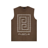 Purple Brand Tank T Shirts Sleeveless T-shirt Vest