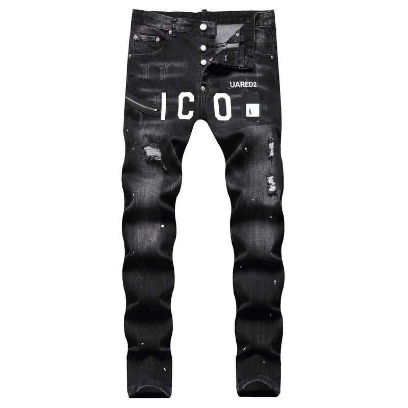 DSQ2 Jeans Ripped Stretch Jeans
