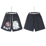 Hellstar Short Vintage Old, Loose Summer Casual Sports Shorts