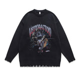Women Sweater Vintage Knitted Sweater Oversize