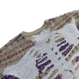 Kapital Sweater Kapital Vintage Pingtian Hehong Bone Skeleton round Neck Ethnic Style Vintage Sweater Pullover Sweater