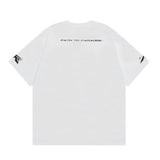 Hellstar T Shirt Vintage Old Print Loose Casual Crew Neck Short Sleeve T-Shirt
