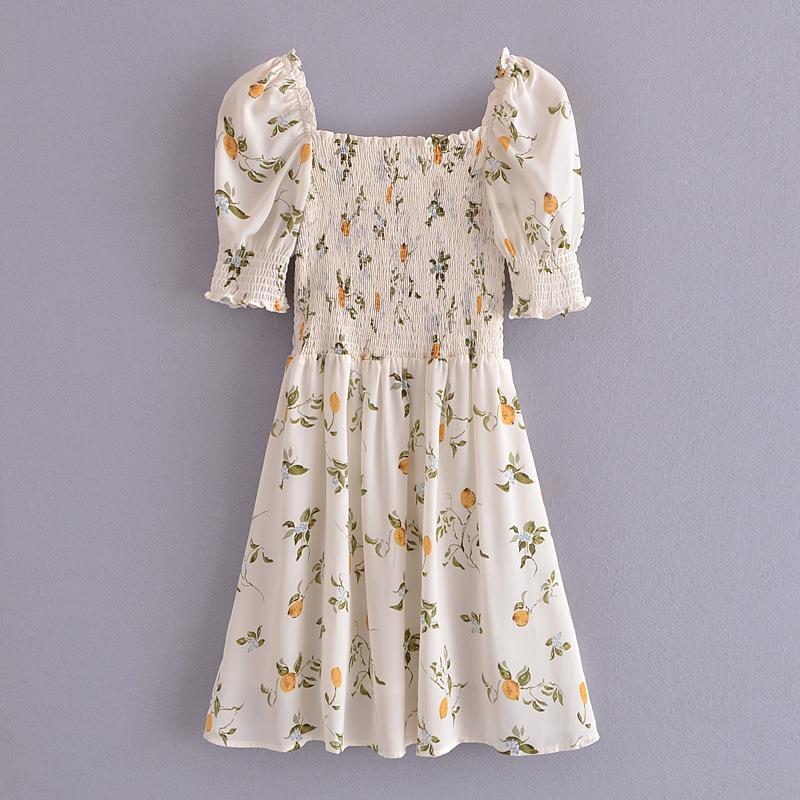 Women Dresses French Slim Fit Slit Dress