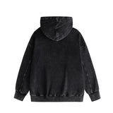 Purple Brand Distressed Hoodie Fashion Old Loose Hooded Sweater