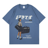 Men's T-Shirt Short-Sleeved T-shirt Men's Retro