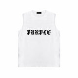 Purple Brand Tank T Shirts Sleeveless T-shirt Vest