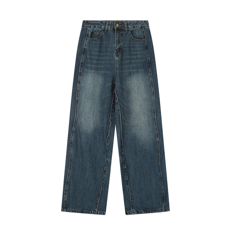 Men Jeans Retro Loose Casual All-Match