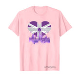 Inspired by Queen's Platinum Jubilee 2022 Elizabeth 70 Years T-shirt round Neck Short Sleeve T-shirt