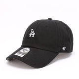 Dodgers and Yankees Baseball Cap 47brand Baseball Cap Female Spring/Summer Sun-Proof Black Cap