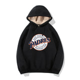 Braves Baseball Jacket Thickened Fleece Cashmere