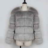 Women Fur Jacket Fashion Casual Plush Coat