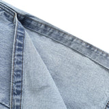 Women Jeans Fashion Patchwork Slit