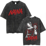 Japanese Manga Black Stones Nana Osaki Vintage Washed Tee