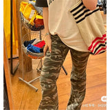 Women Jeans Hot Girl Slim Fit Bell-Bottom Pants