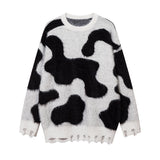 Women Sweater Jacquard Soft Knitted Idle Style