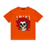Amiri T Shirt Printed Casual Hip Hop round Neck Short Sleeve T-shirt