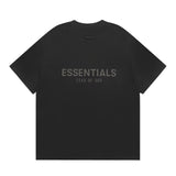 Fog Essentials T Shirts Spring/Summer FOG Letter Pattern Crew Neck Short Sleeves