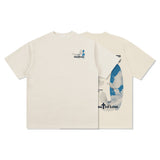Unisex T Shirt Short Sleeve T-Shirt Men's Loose