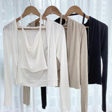 Women Vest Suspenders Vest Zipper Jacket Skinny Slimming
