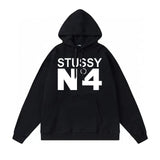 Stussy Hoodie Fall/Winter Fleece Hooded Sweater