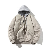 Mens Vintage Jackets Pilot Jacket Padded Jacket Winter Baseball Uniform