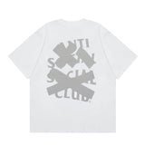ANTI SOCIAL CLUB T-Shirt Casual Short Sleeve