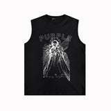 Purple Brand Tank T Shirts Sleeveless T-shirt Vest