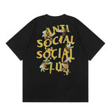 ANTI SOCIAL CLUB T-Shirt Casual Short