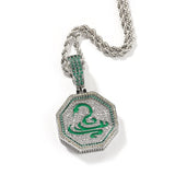 Jewelry Zodiac Pendant Copper Inlaid Zircon Luminous Animal Royalty