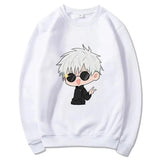 Autumn Men Anime Jujutsu Kaisen Print Casual Sweatshirts Men