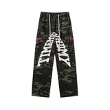 Cargo Pants Retro Camouflage Workwear Casual