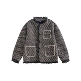 Unisex Coat Burr Coat Winter Cotton Dress