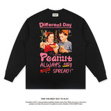 Unisex Long Sleeve Shirt Autumn/Winter Print Long Sleeve T-Shirt