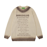 Women Sweater Vintage Knitted Sweater