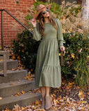 Women Dress Elegant Retro Dress