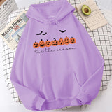 Happy Halloween Pumpkins Tis The Beason Casual Hoodies