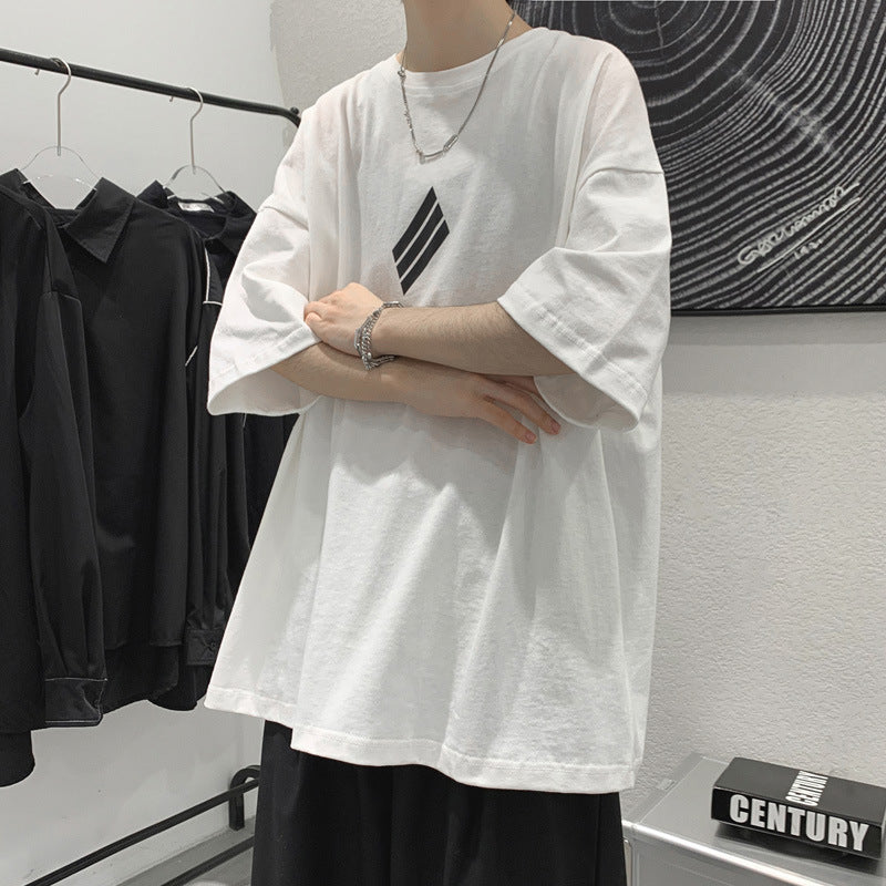 Men T Shirt Loose Fashion Versatile