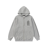 CHH Chrome Heart Hoodie Crowe Hooded Sweater Cardigan Zipper Loose Casual