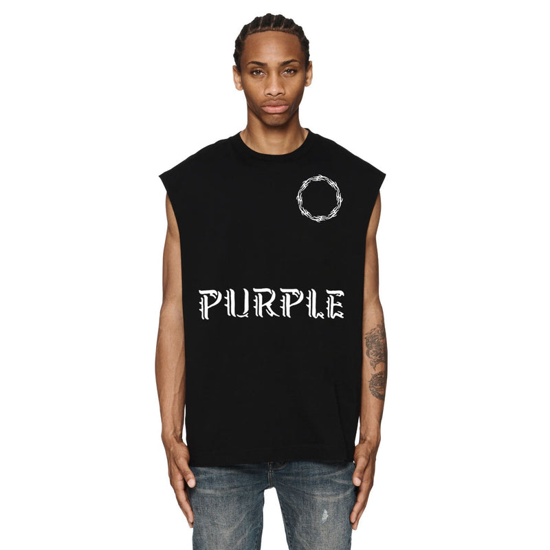 Purple Brand Tank T Shirts Sleeveless T-shirt Vest