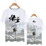 Hot Sale Role Playing Games Black Myth Wukong 3D Print T-Shirt