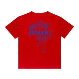 Amiri T Shirt Printed Casual Hip Hop round Neck Short Sleeve T-shirt