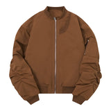 Men Cotton Padded Jacket Coat Winter Thicken Thermal Cotton Coat Jacket Men's Cotton-Padded Coat Baseball Uniform
