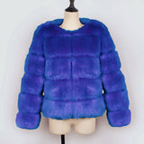 Women Fur Jacket Fashion Casual Plush Coat